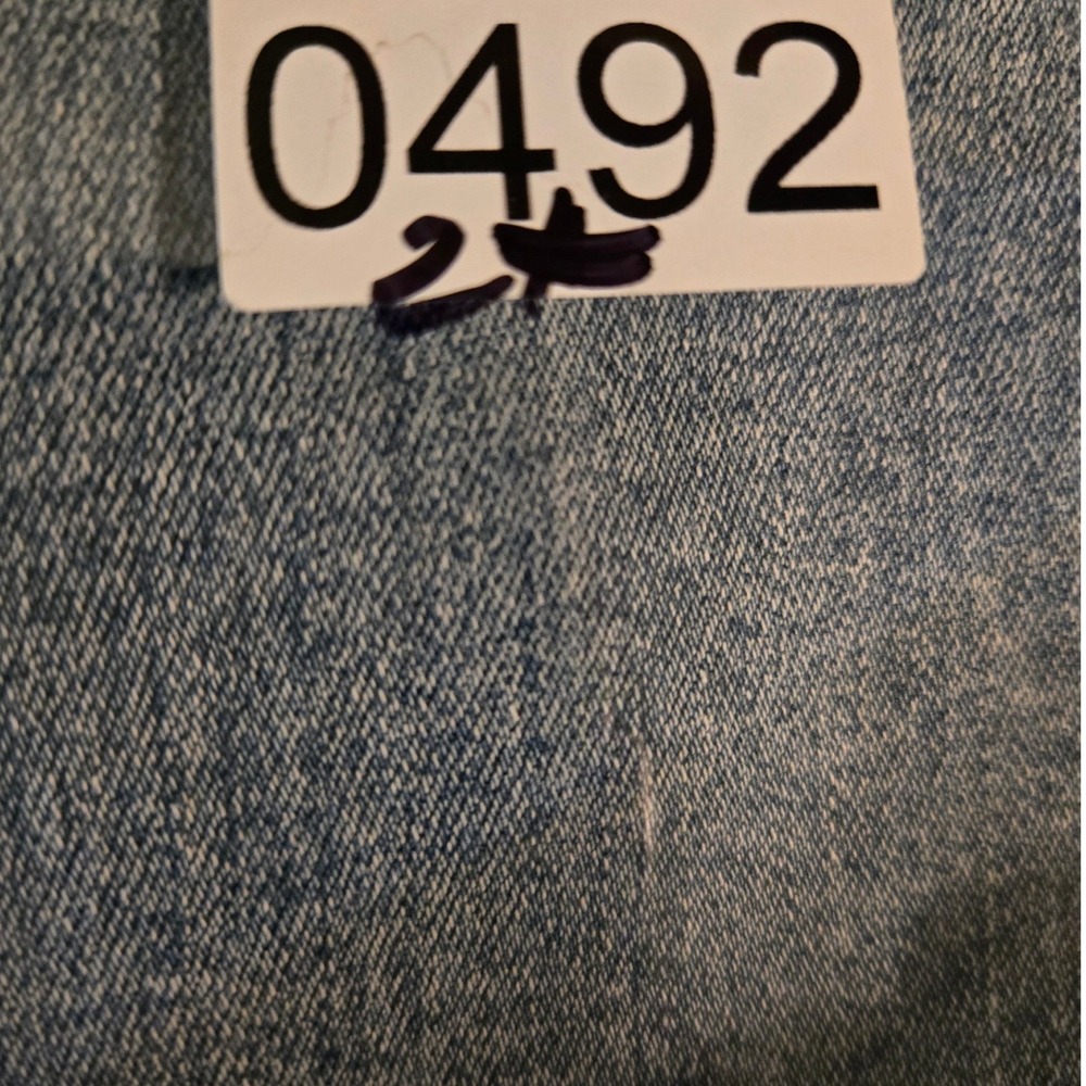 Hudson Los Angeles Women 14 Light Wash Flap Pocket Straight Leg Jeans Blue - Picture 9 of 9